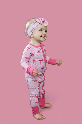 FLOCKING FLAMINGOS DREAM ROMPER