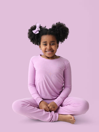 FOREVER LILAC RIB DREAM SET