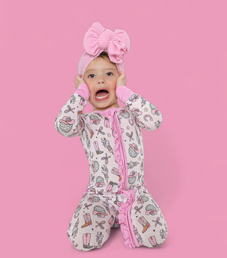 HOWDY 2025 DREAM RUFFLE ROMPER