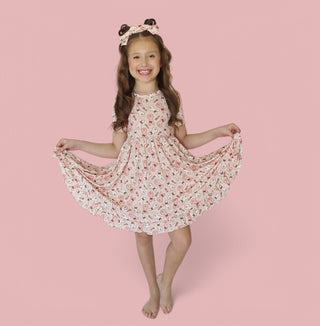 BUNNIES AND BOWS DREAM RUFFLE DRESS