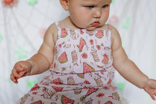 SWEET SUMMERTIME DREAM SMOCKED JUMPSUIT