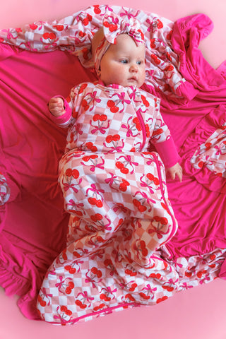 CHERRY SWEET CHECKERS DREAM SLEEP SACK