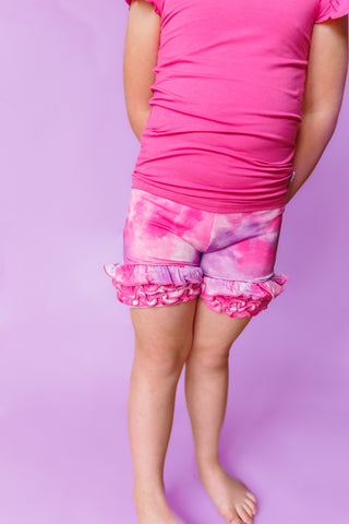 CANDY CLOUDS DREAM RUFFLE SHORTS