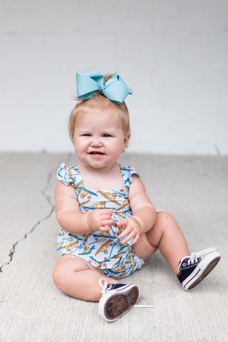 STAY GOLDEN BUBBLE ROMPER