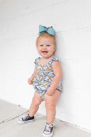 STAY GOLDEN BUBBLE ROMPER