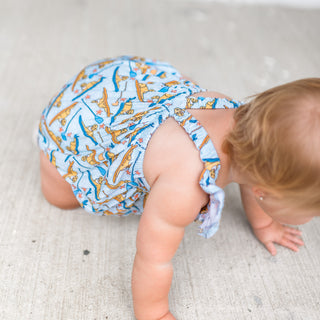 STAY GOLDEN BUBBLE ROMPER