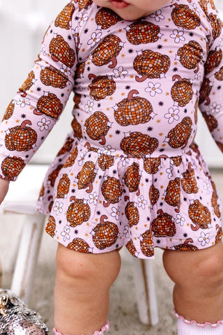 DISCO PUMPKIN DREAM BODYSUIT DRESS