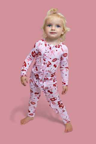 SEALED WITH LOVE DREAM RUFFLE ROMPER