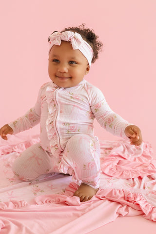 BLOOM & BOW DREAM RUFFLE ROMPER