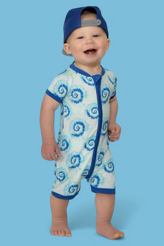 OCEAN WAVES TIE DYE DREAM SHORTIE