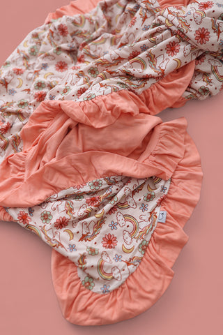 EXCLUSIVE ENCHANTED DREAMS DREAM RUFFLE BLANKET