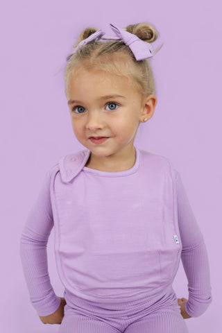 MAUVE DREAM BABY BIB (PACK)