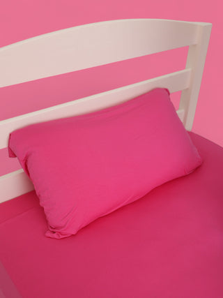 HOT PINK DREAM TWIN SHEET SET