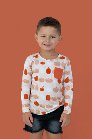 PUMPKIN PATCH DREAM POCKET TEE