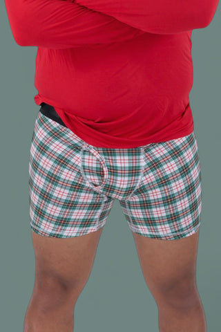 MERRY TARTAN MEN'S DREAM BOXER BRIEF SET