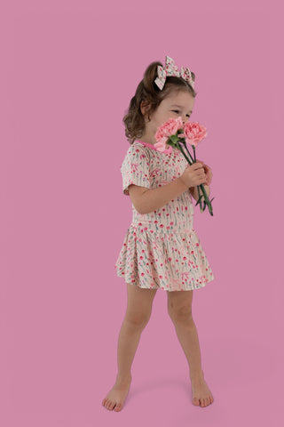 BLOOMS & BOWS DREAM BODYSUIT DRESS