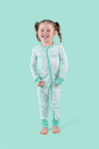 SEAFOAM TIE DYE DREAM ROMPER