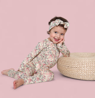 VICTORIAN BLOOM DREAM RUFFLE ROMPER