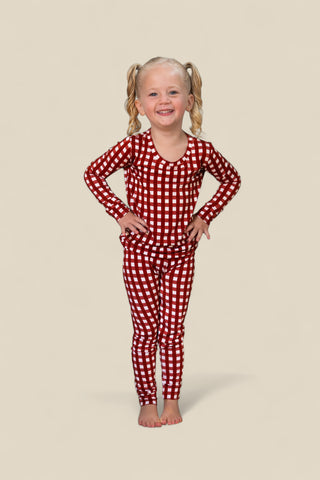 PEPPERMINT PLAID DREAM SET