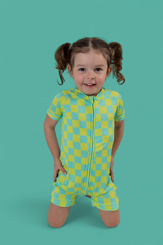 BE BOLD CHECKERS DREAM SHORTIE