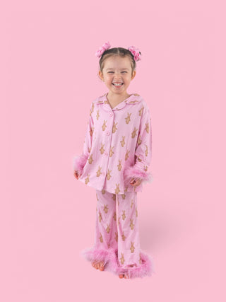 BLUSHIN' BUNNIES GIRL'S FLARE FEATHERED DREAM SET