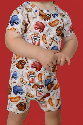 TAKE ME OUT TO THE BALL GAME DREAM SHORT SET