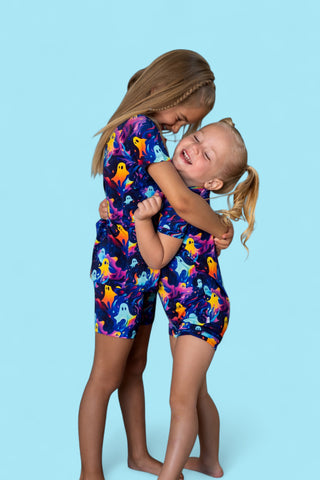 GLOWIN' GHOSTIES DREAM SHORTIE