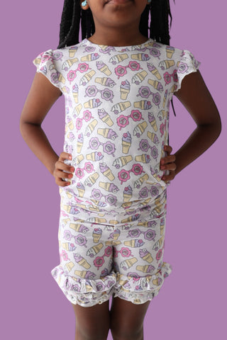 SWEET SUMMER DREAM RUFFLE SHORTS