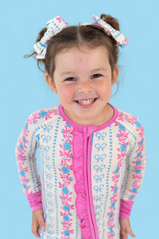 PETITE POSIE DREAM RUFFLE ROMPER