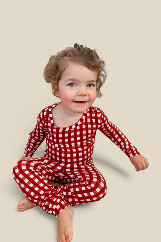 PEPPERMINT PLAID DREAM SET