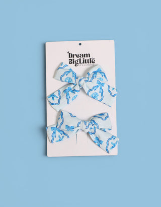 MERMAID MEDALLIONS DREAM BOW HAIR CLIPS