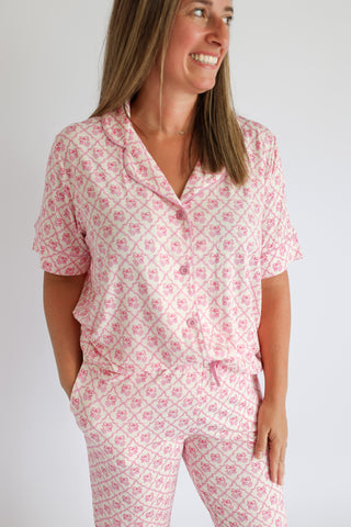 VINTAGE CHERRY CHARM WOMEN'S FLARE DREAM SET