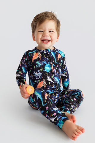 MIDNIGHT REEF DREAM ROMPER