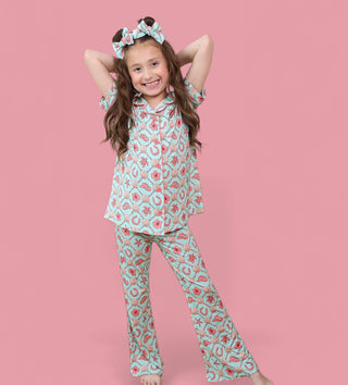 COASTAL COWGIRL DREAM GIRL'S FLARE SET