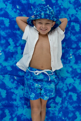 SAPPHIRE SEAS BOY'S DREAM SWIM TRUNKS