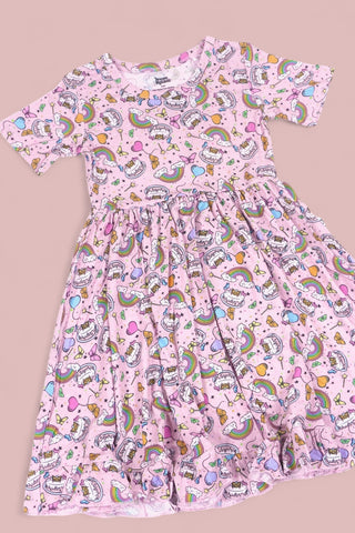 ONCE UPON A BIRTHDAY DREAM RUFFLE DRESS