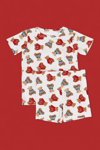 BEAR-Y COZY CHRISTMAS DREAM SHORT SET