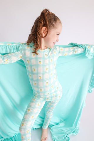 CITRUS GINGHAM DREAM SET