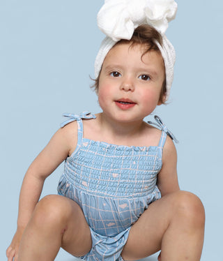EXCLUSIVE SWEET DREAMS DREAM SPAGHETTI BUBBLE ROMPER
