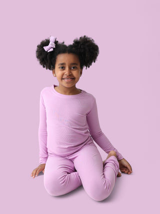 FOREVER LILAC RIB DREAM SET