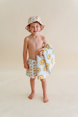 BE HAPPY CHECKERS DREAM TOWEL