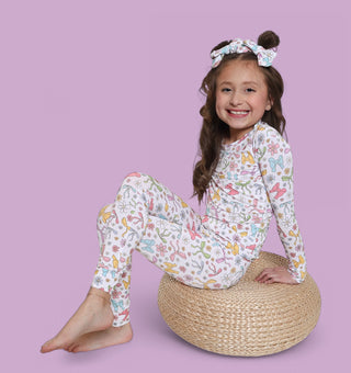 BOW GARDEN DREAM BOW HAIR CLIPS