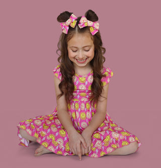 RADIANT SMILES DREAM RUFFLE DRESS