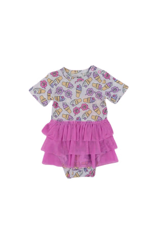 SWEET SUMMER DREAM TUTU BODYSUIT DRESS