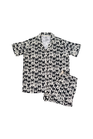NEUTRAL BOWS SHORT SLEEVE WOMEN’S DREAM SHORT SET