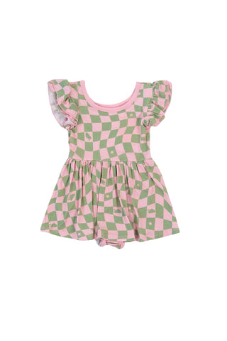 EXCLUSIVE DBLC ERA DREAM CAP SLEEVE BODYSUIT DRESS