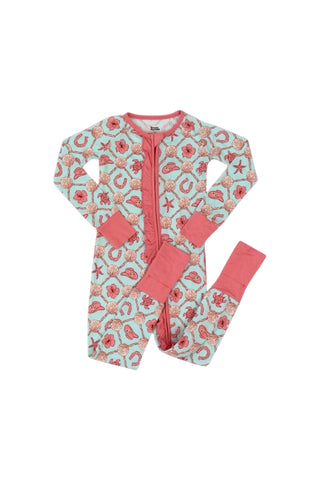 COASTAL COWGIRL DREAM RUFFLE ROMPER