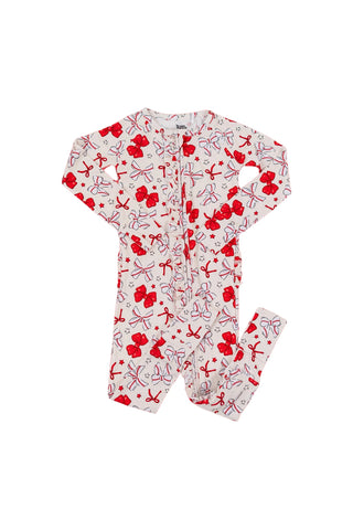 PITCH PERFECT BOWS DREAM RUFFLE ROMPER