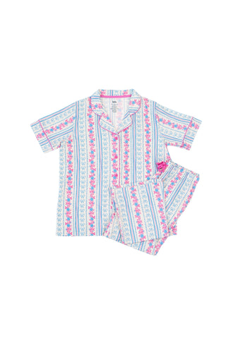 PETITE POSIE SHORT SLEEVE WOMEN’S RELAXED FLARE DREAM SET