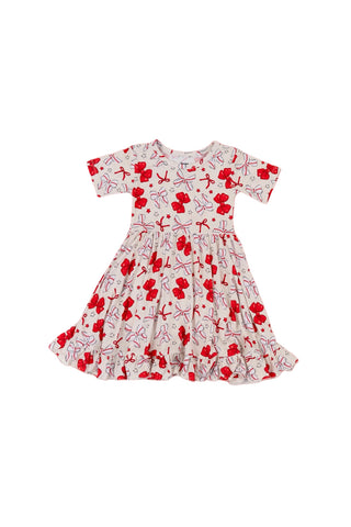 PITCH PERFECT BOWS DREAM RUFFLE DRESS